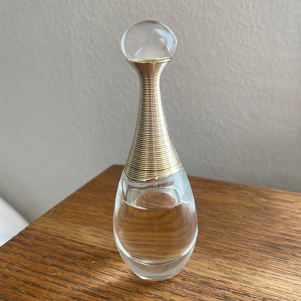 J”adore, eau de parfum, one ounce, no box